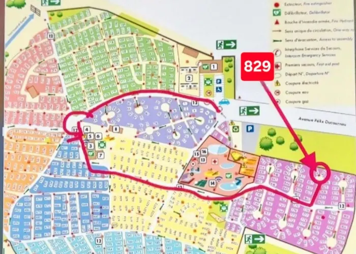 Mobil 829-4 Acces Piscines Inclus En Juillet-aout Des 4 Nuitees Apartament Gastes