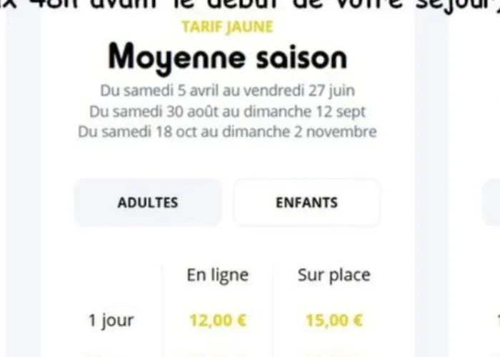 Apartament Mobil 829-4 Acces Piscines Inclus En Juillet-aout Des 4 Nuitees